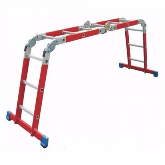 4 by 3 Fiberglass Multi Purpose Ladder 12ft Ladder image