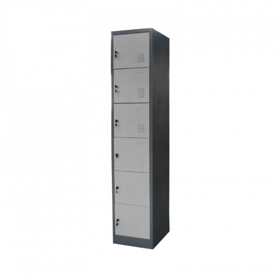 Quality 6 Tier Storage Metal Locker JF-1B6A Locks & Safe image