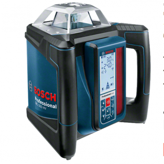 Bosch Professional Rotation Laser GRL 500 HV plus LR 50 Measuring Device image
