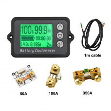 100A Battery Coulometer Display Monitor