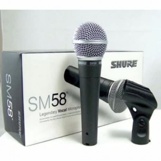 Shure Legendary Cardioid Dynamic Vocal Microphone SM58 image