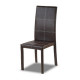 Emel Best Dining Chair Leather Dark Brown Office Furniture, SPECIAL SALES image