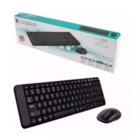 LOGITECH MK220 Wireless Keyboard and Mouse image