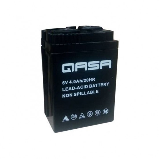 QASA 6V 4.5Ah Pull Type Rechargeable Fan Replacement Battery QBT-0045A6V image