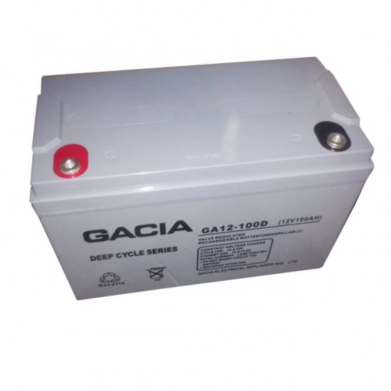 Gacia Deep Cycle Maintenance-Free Battery - Ighomall