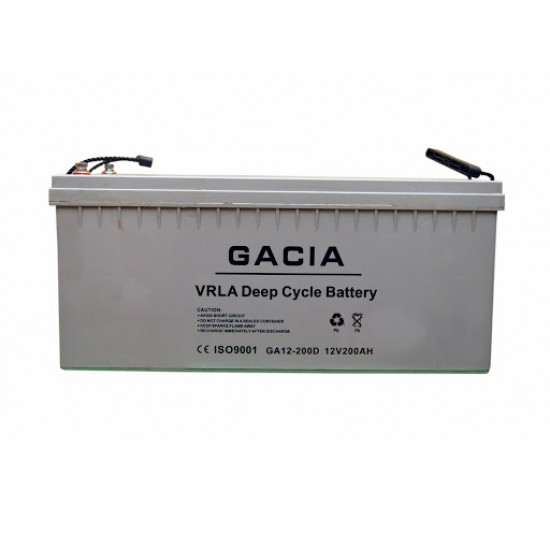 Gacia 12V 200Ah Sealed Maintenance-Free Inverter Battery - Ighomall