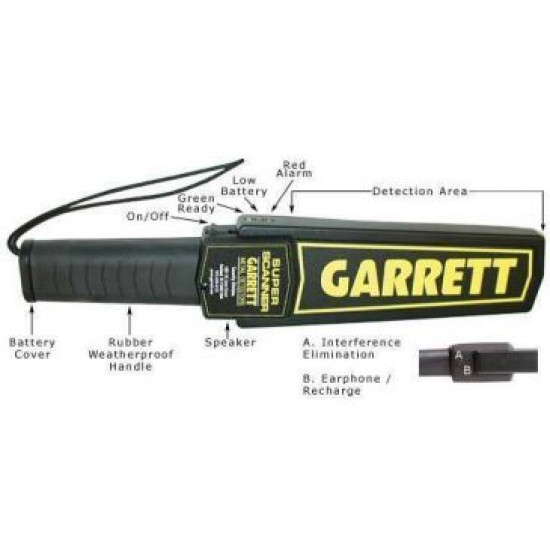 Garrett Handheld Electronic Metal Detector - Product Shot