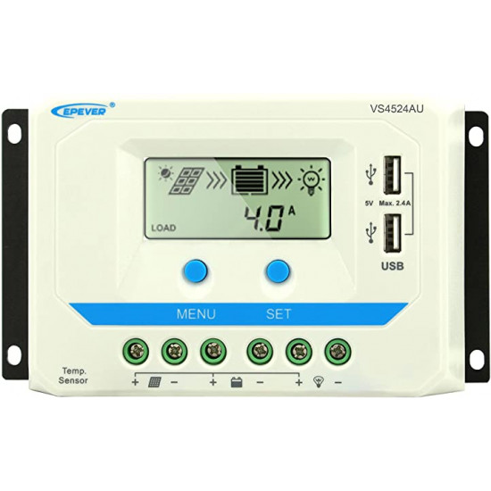 EPEVER Solar Charge Controller 45A PWM 12V/24V 