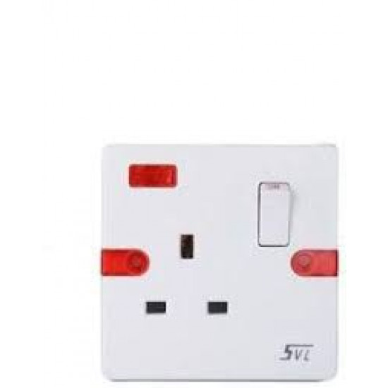 Quality 13Amp Svl Single Socket Switches, Sockets and Extension image