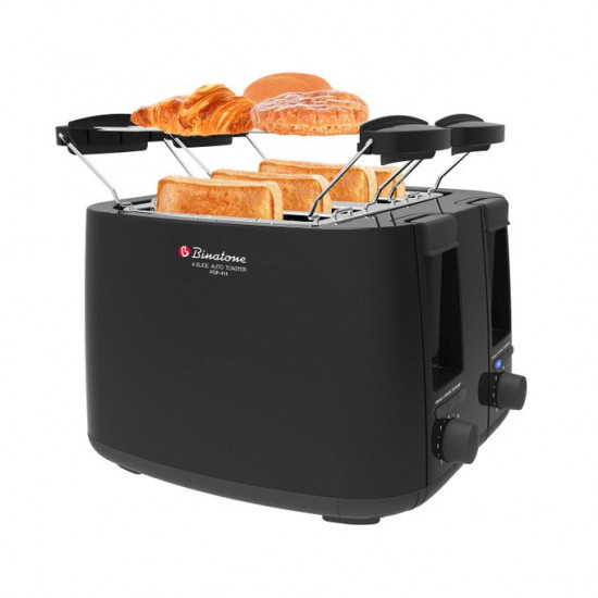Binatone 4 Slices Auto Pop-up Toaster POP-414 Toasters and Sandwich maker image
