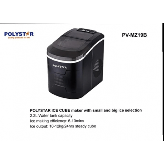 Polystar Ice Maker PV-MZ19B