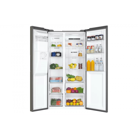 Haier SBS 90 Series 3 Fridge Freezer | HSR3918FIMP(UK) Refrigerators and Freezers image