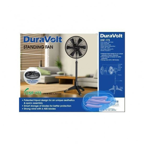Duravolt 17 inches standing fan DSF-173 image