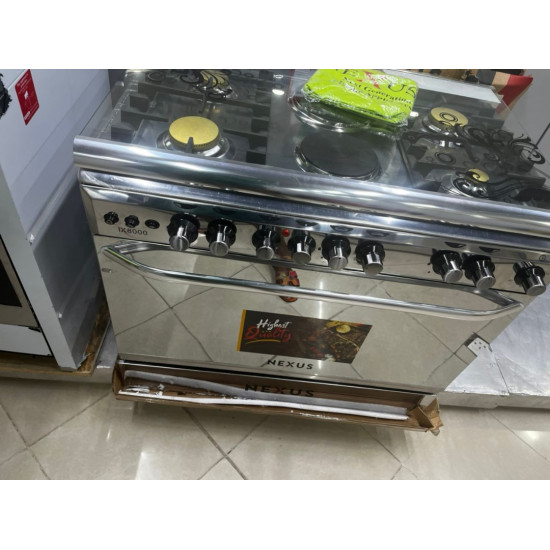 Nexus Standing gas cooker 4 gas and 2 electric hob NX-8000 image