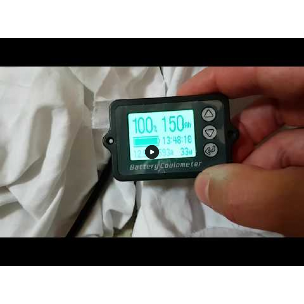 100A Battery Coulometer Display Monitor image