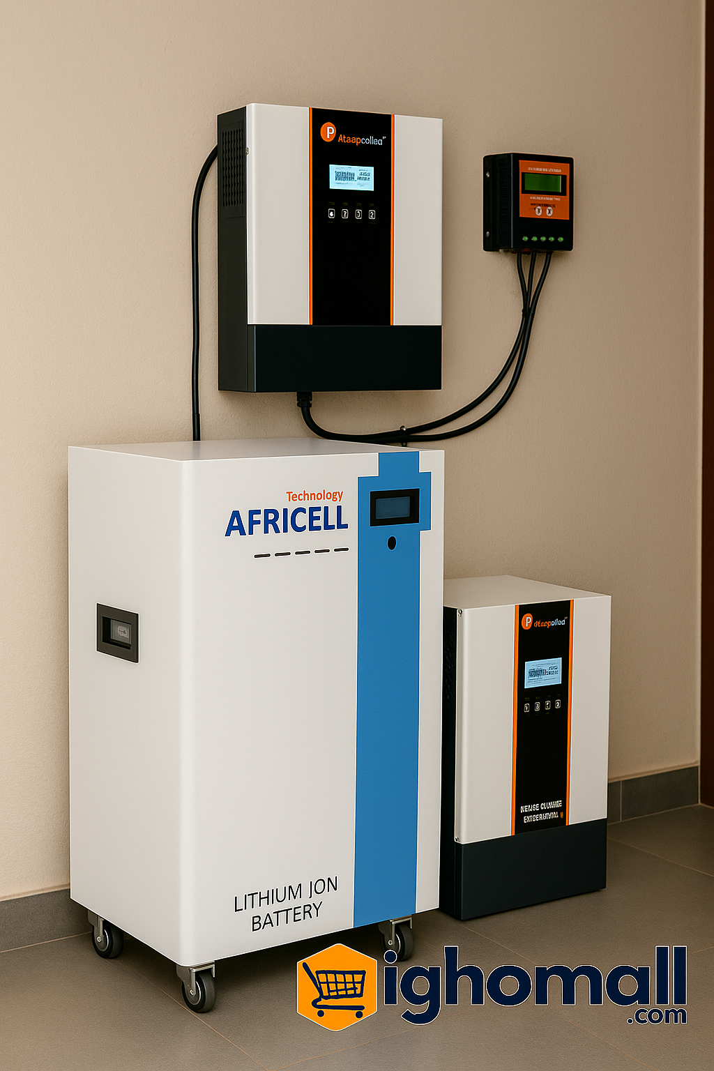 AFRICELL 15kw 51.2v lithium ion battery