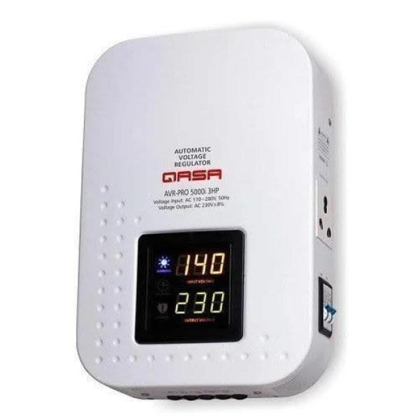 Qasa Wall Type Stabilizer 5000VA - QVR-PRO 5000VA