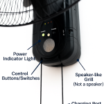 Century 16 Inches Rechargeable Wall Fan - FRCB 40