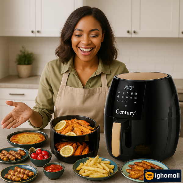 Century 7Liters Digital Touch Screen Air Fryer - CAF-8340-A