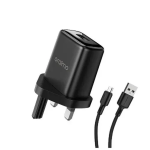 Oraimo OCW-U37S+M53 Cannon 3 Mini Charger with Micro USB Cable In Nigeria
