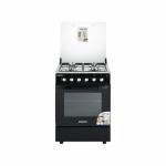 BRUHM 60 x 60 Gas Cooker  4 Gas Burner With Gas Oven - BGC-6640IB