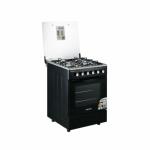BRUHM 60 x 60 Gas Cooker  4 Gas Burner With Gas Oven - BGC-6640IB