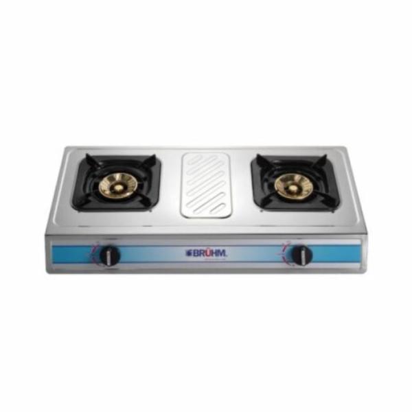 BRUHM Table Top Gas Cookers, 2 Burner - BGC-MT2S