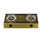 Qasa 2 Burner Auto Ignition Gas Cooker Qgc-2b Halal