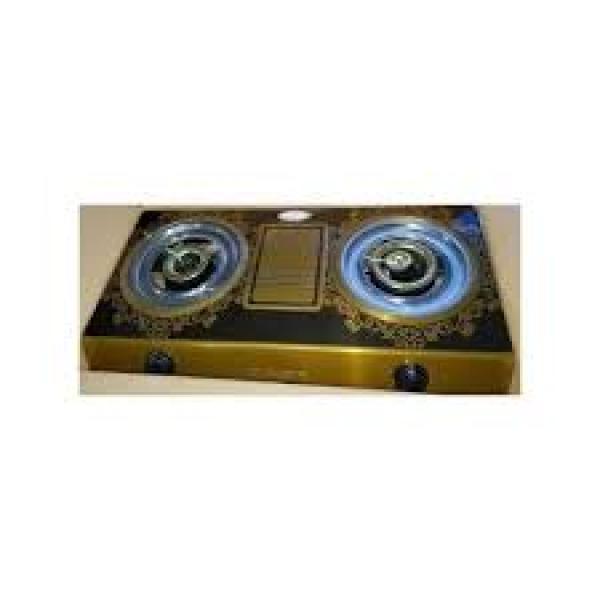 Qasa 2 Burner Auto Ignition Gas Cooker Qgc-2b Halal