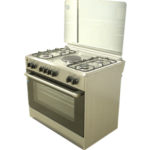 Haier Thermocool 4+1 Burners with Oven Standing Gas Cooker - TEC CKR STD D MADAME 904G1E OG-9841 INX