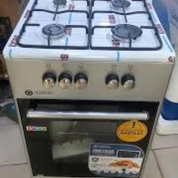 Haier Thermocool Standing Gas Cooker - TEC CKR STD-G MY LADY 504G OG-4540 INX