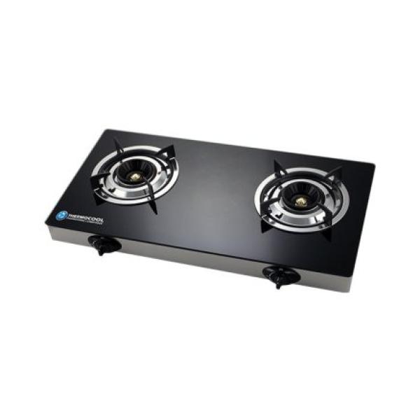 Haier Thermocool Table Gas Cookers - TEC CKR TBL 2HOB TGC-2GA Glass Duo