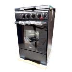 Midea 3 Burner & 1 Electric Hotplate Gas Cooker Grill + Oven - 20BMG4Q007-S