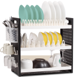 Qasa Plate Rack Dish Drainer 3 Layers QDR-352
