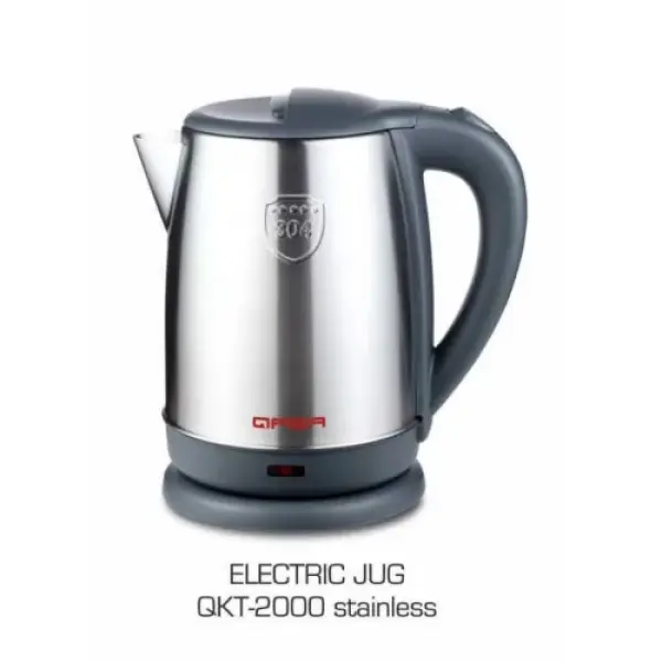 Qasa 1.8L Capacity Electric Jug QKT-2000 Stainless