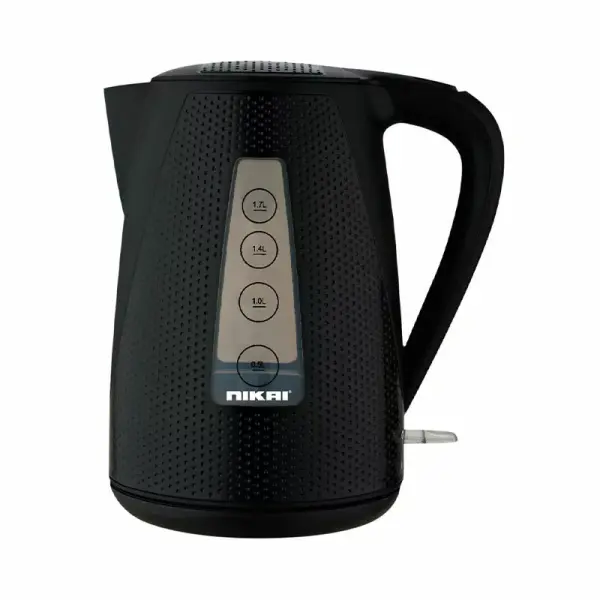 Nikai Plastic body Kettle 1.7L, Auto shut off, On/Off switch, indicator, 1850-2200W - NK744P
