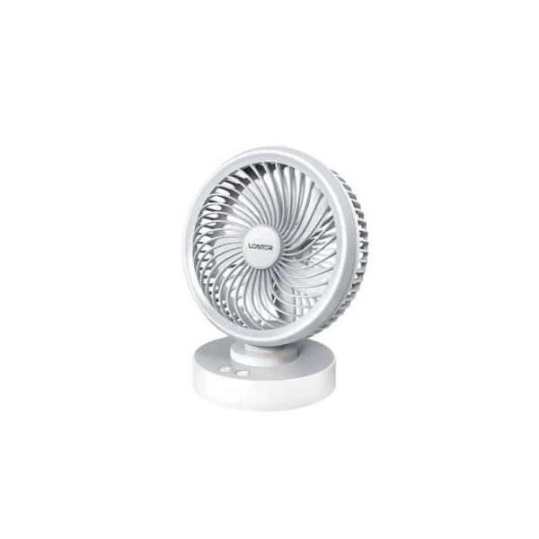 Lontor 6 Inches Rechargeable Tilt-able Desk Fan - CTL-MF035-6