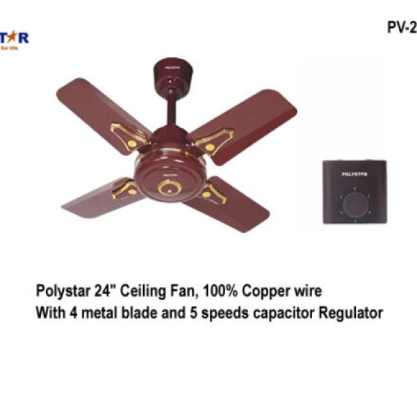 POLYSTAR 24” CEILING FAN
