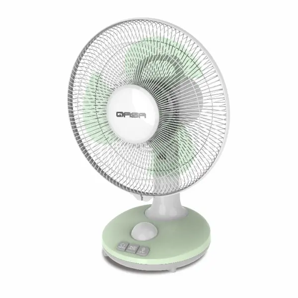QASA 12 Inches Rechargeable 3 in 1 Table Fan