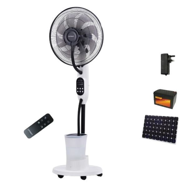 Qasa 16" Ac/Dc NON-RECHARGEABLE Mist Fan