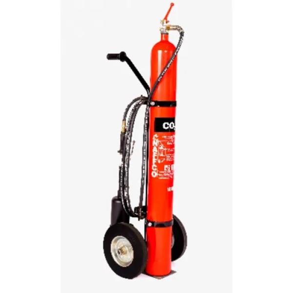 Naffco Co2 Mobile Fire Extinguisher - 10kg