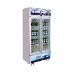 BRUHM 391L Double Door Beverage Cooler - BBD-409M