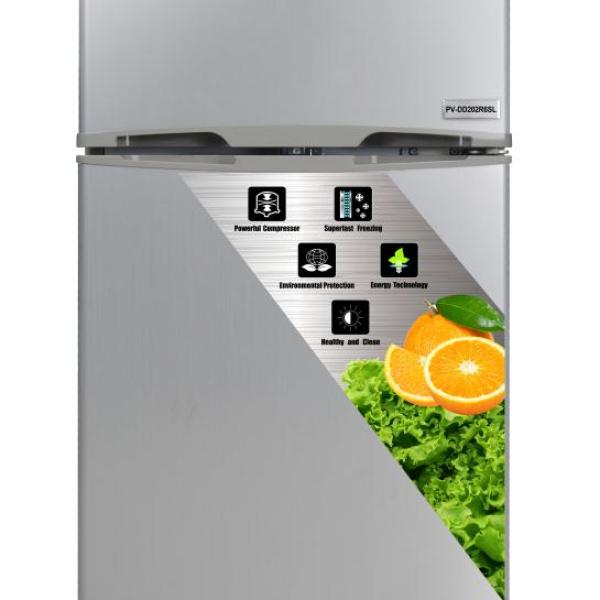 POLYSTAR DOUBLE DOOR REFREGERATOR – PV-DD202R6SL