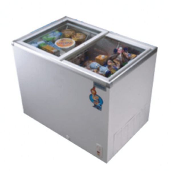 Scanfrost 300Ltr Glass Top Display Freezer - SFCH300
