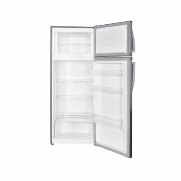 BRUHM 205L Double Door Refrigerator, INOX - BFD-210MD