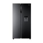 Haier Thermocool Side By Side Refrigerator - HRF-540WBS R6 BLK
