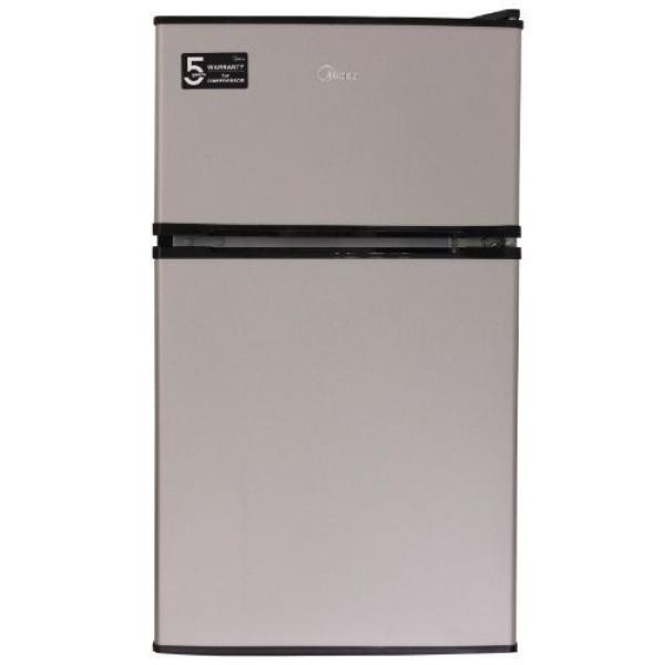 Midea 87L Double Door Refrigerator - HD-113F