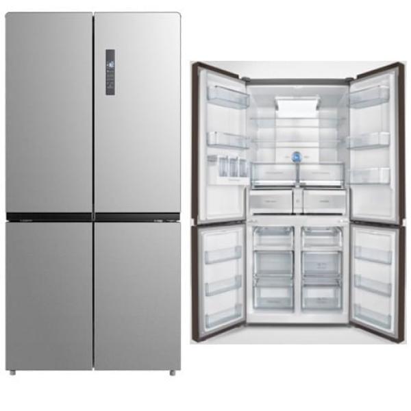 Scanfrost 600Ltrs SBS with Recessed Handle & Water Dispenser - SFSBS600B