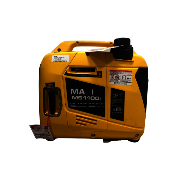 Maxi 1200W Gasoline 100% copper Generator Digital Inverter Technology | MAXIGEN MS1100