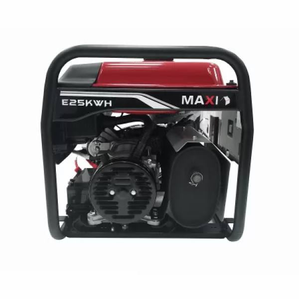 MAXI 3.1kva 100% Copper Key Starter Petrol Generator With Wheels | MAXIGEN EK25